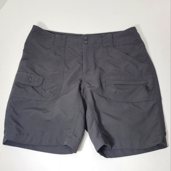 The North Face Women's Gray Outdoor Hiking Shorts Size 12 Long - Picture 7 of 13